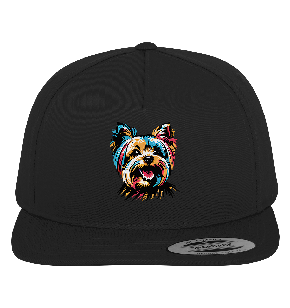 Yorkshire Terrier Pop Art - personalisierbar - Premium Snapback