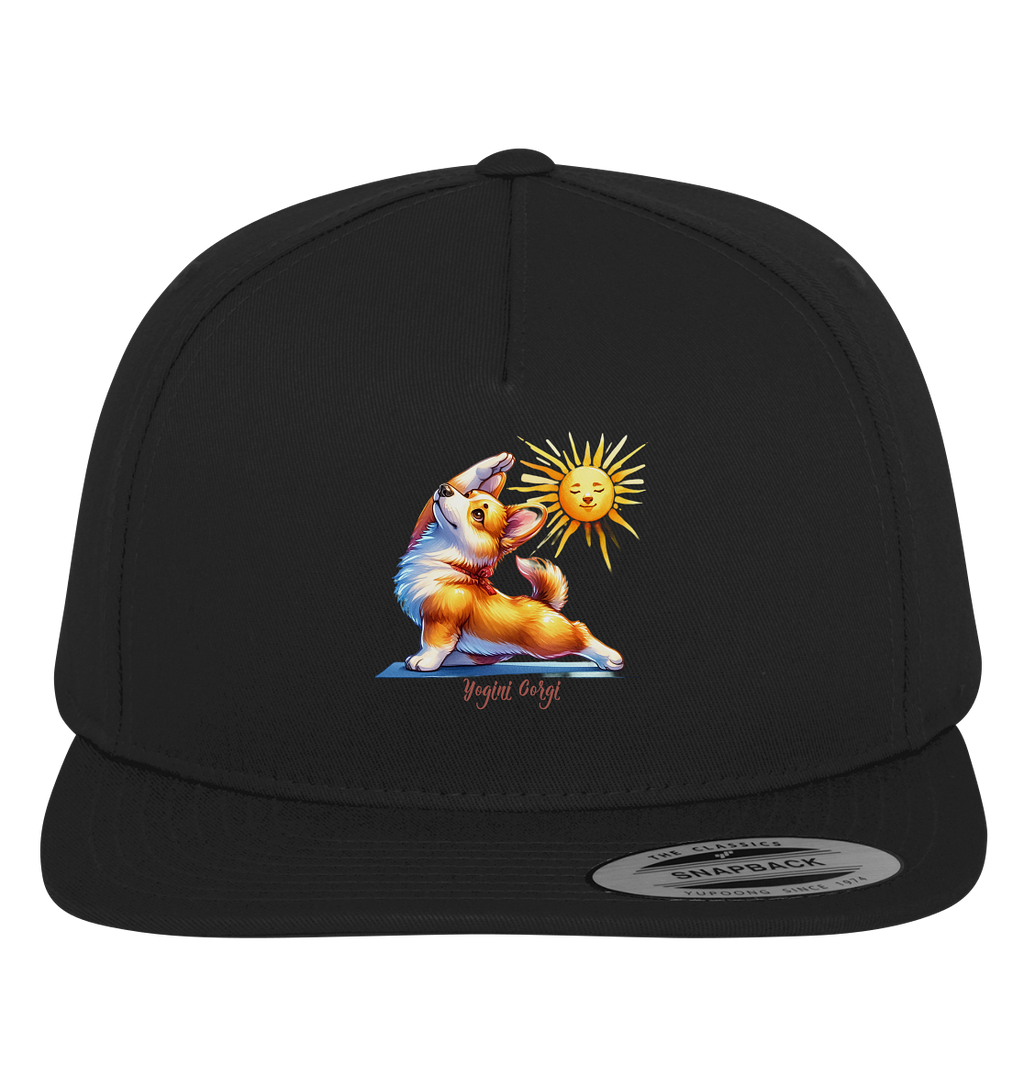 Yoga Corgi Hund yogini Gorgi - personalisierbar - Premium Snapback