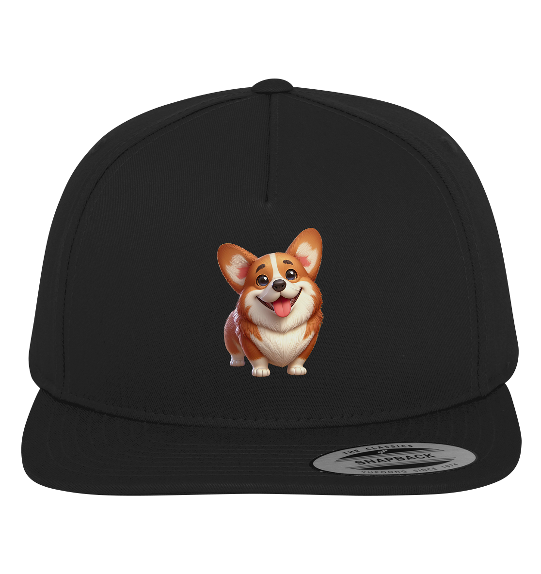Corgi Hund Cartoon personalisierbar - Premium Snapback