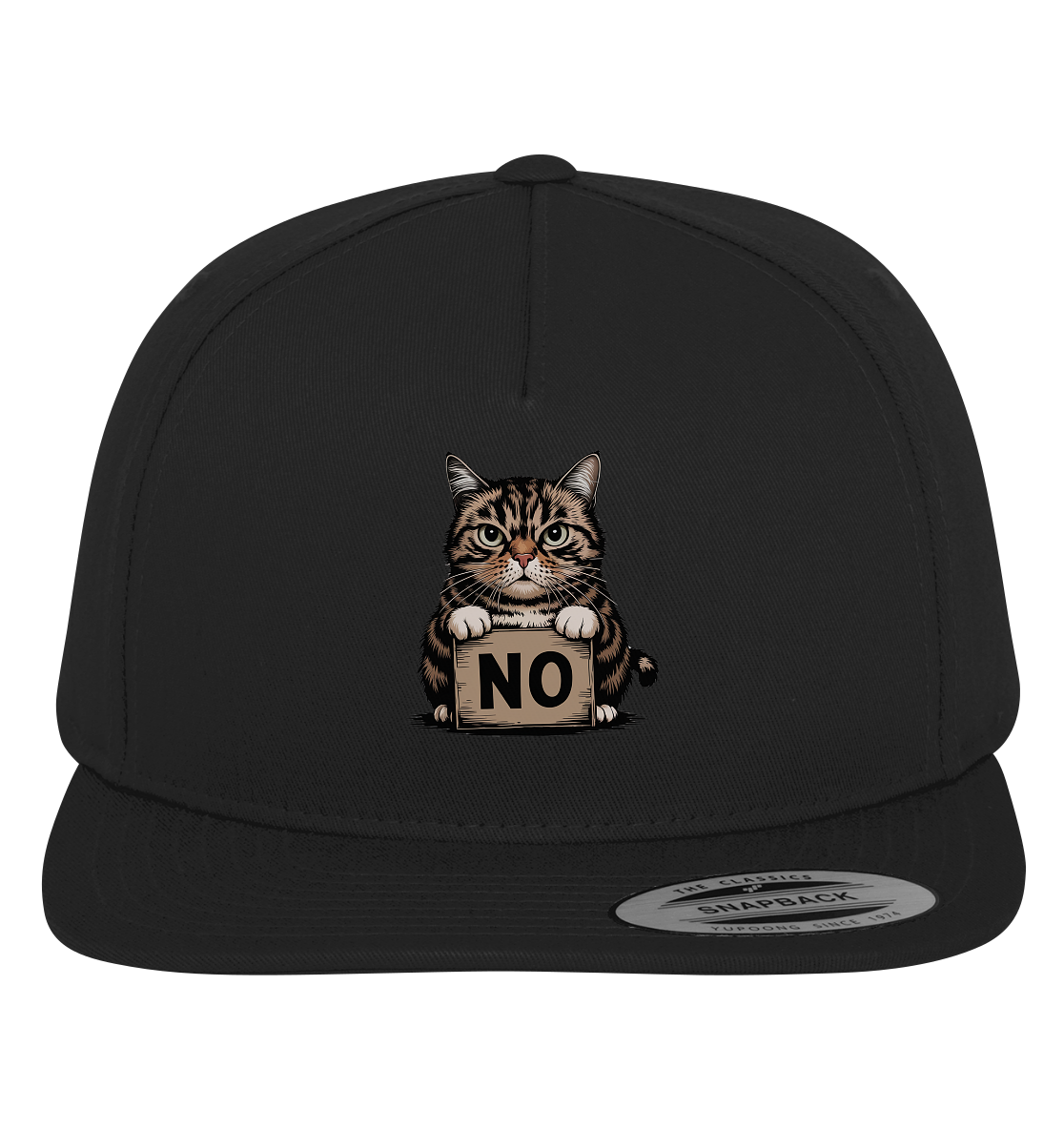 No - Funny Katze  - Premium Snapback