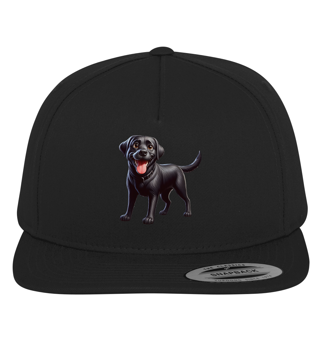 Cartoon Labrador Retreiver - personalisierbar - Premium Snapback