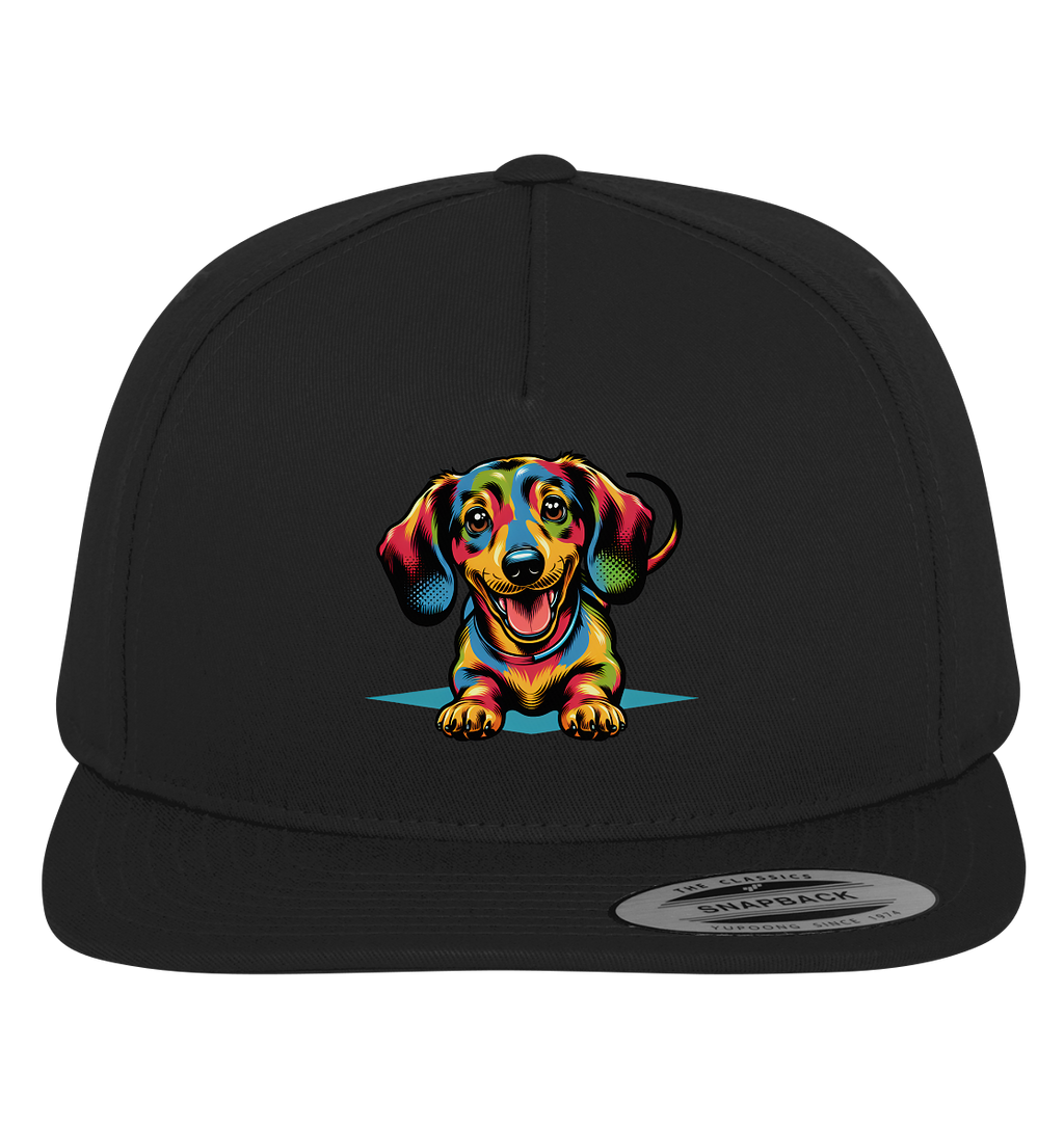 Happy Dackel Pop Art - Premium Snapback
