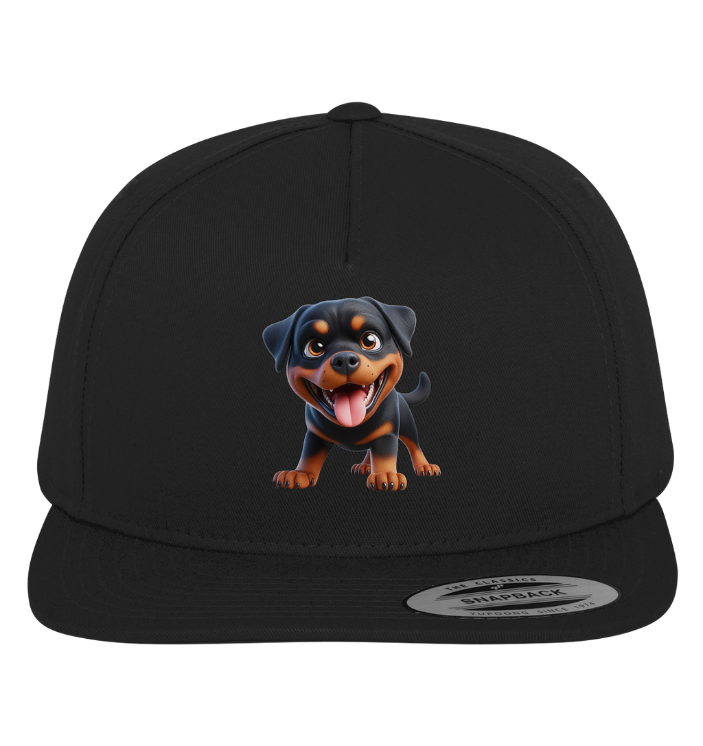 Rottweiler Cartoon Hund - personalisierbar - Premium Snapback