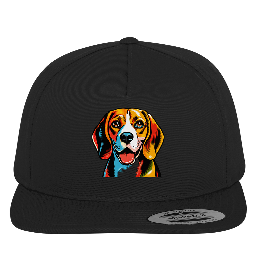 Beagle Pop Art - Personalisierbar - Premium Snapback