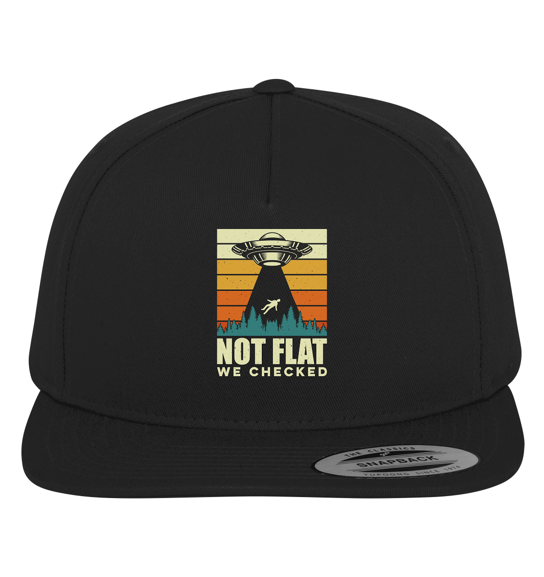 Erde - Not Flat we checked  - Premium Snapback
