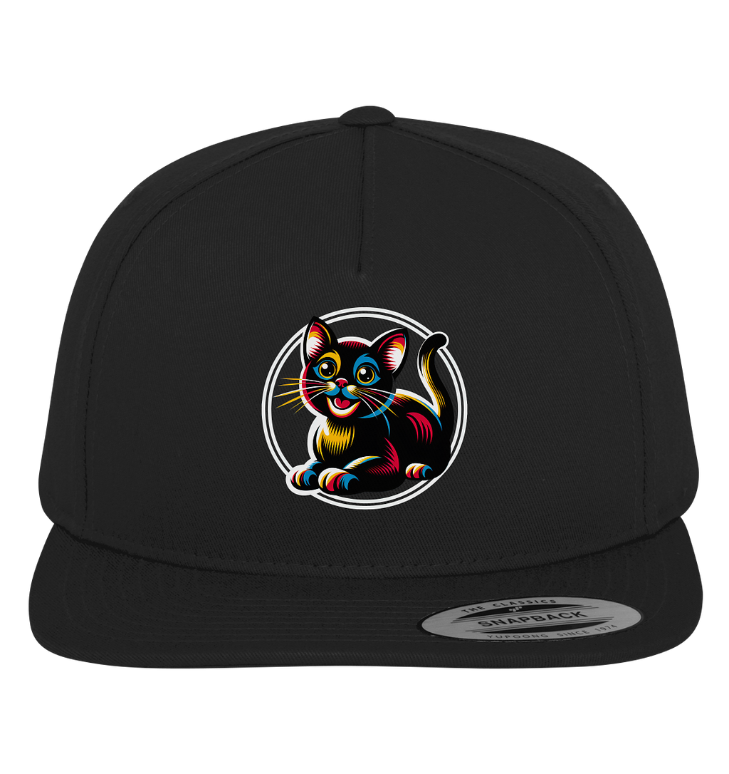 Kätzchen Pop Art - personalisierbar - Premium Snapback