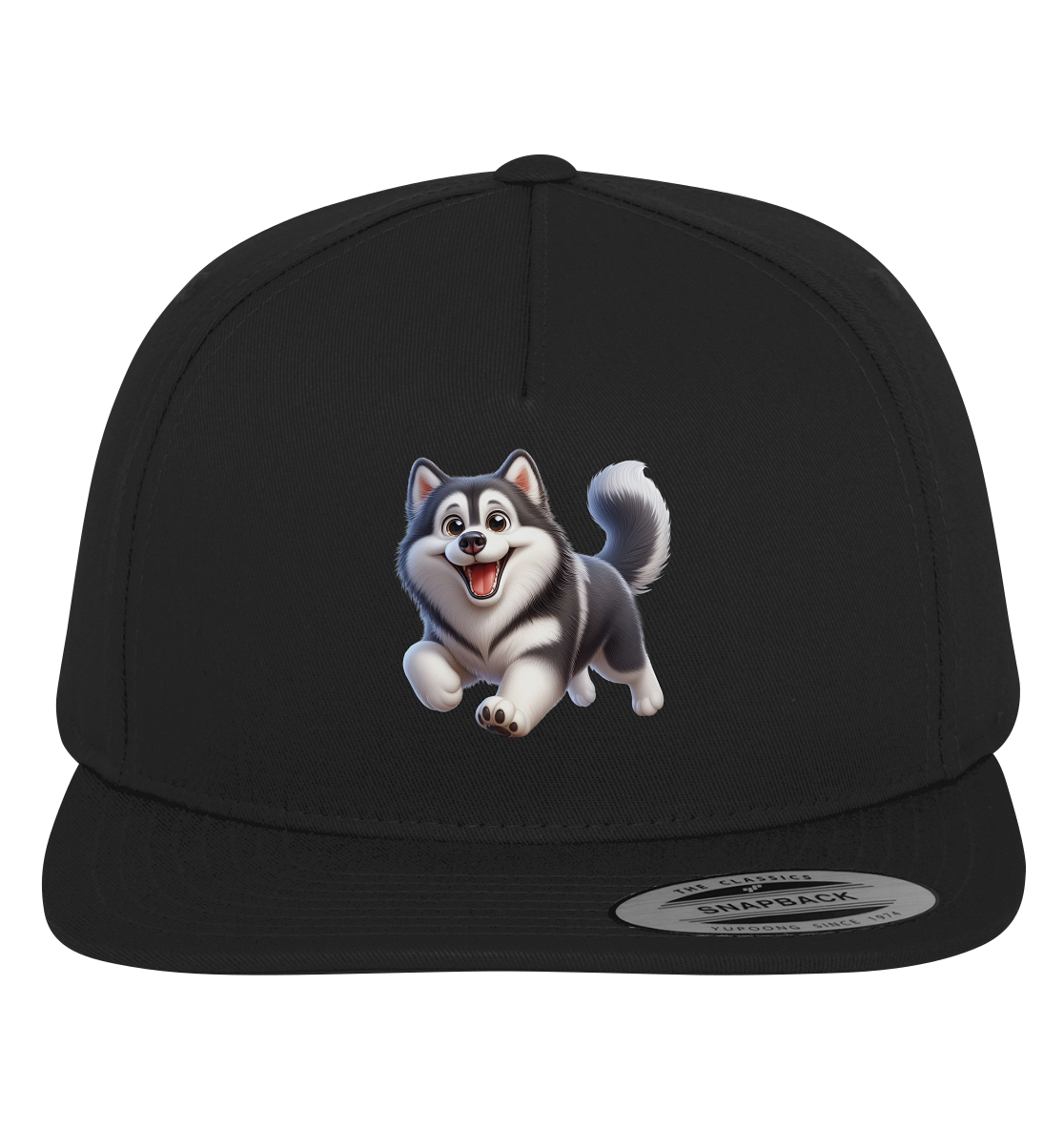 Husky Comic - personalisierbar - Premium Snapback