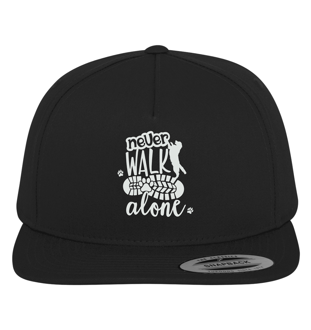 Hundefreunde You never walk alone - personalisierbar - Premium Snapback
