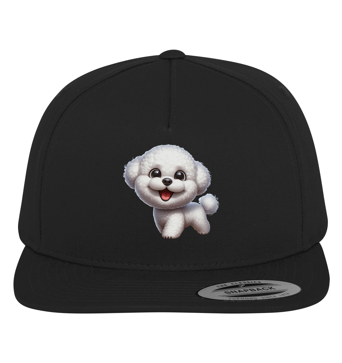 Bichon Frisé Cartoon personalisierbar - Premium Snapback