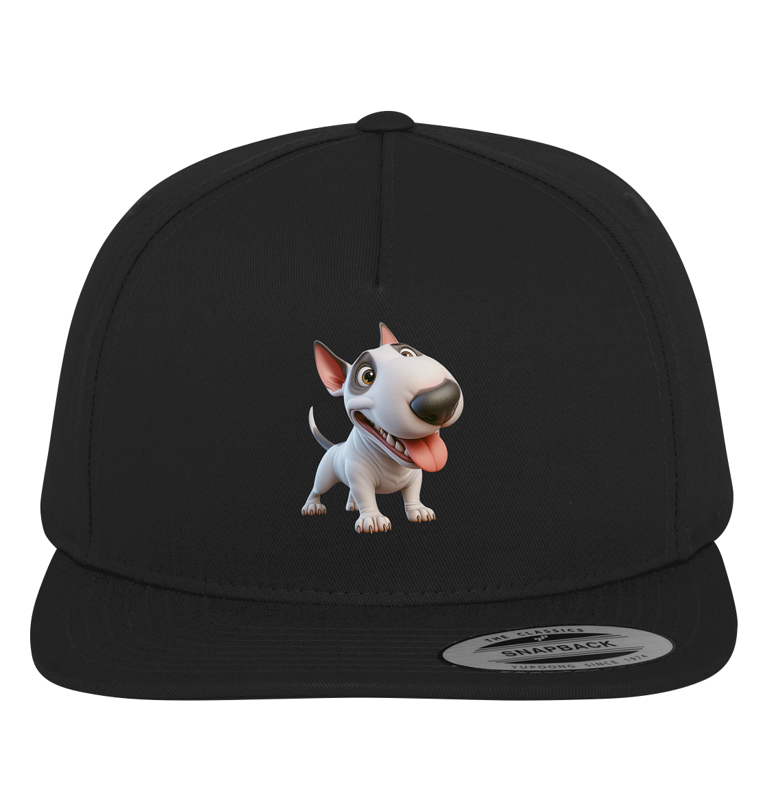 Bullterrier Cartoon personalisierbar - Premium Snapback