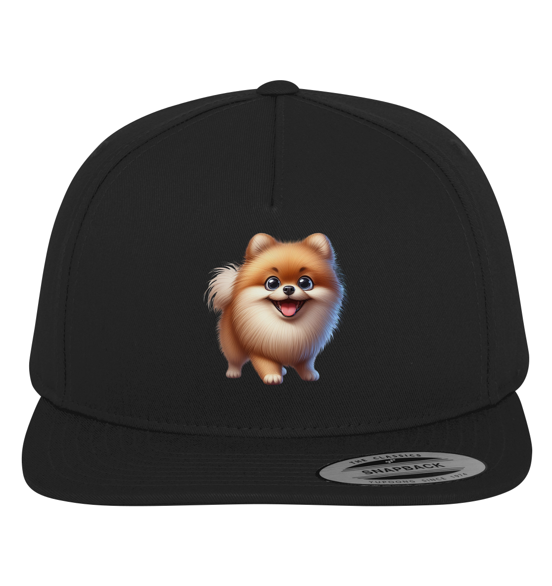 Pomeranien Cartoon - personalisierbar - Premium Snapback