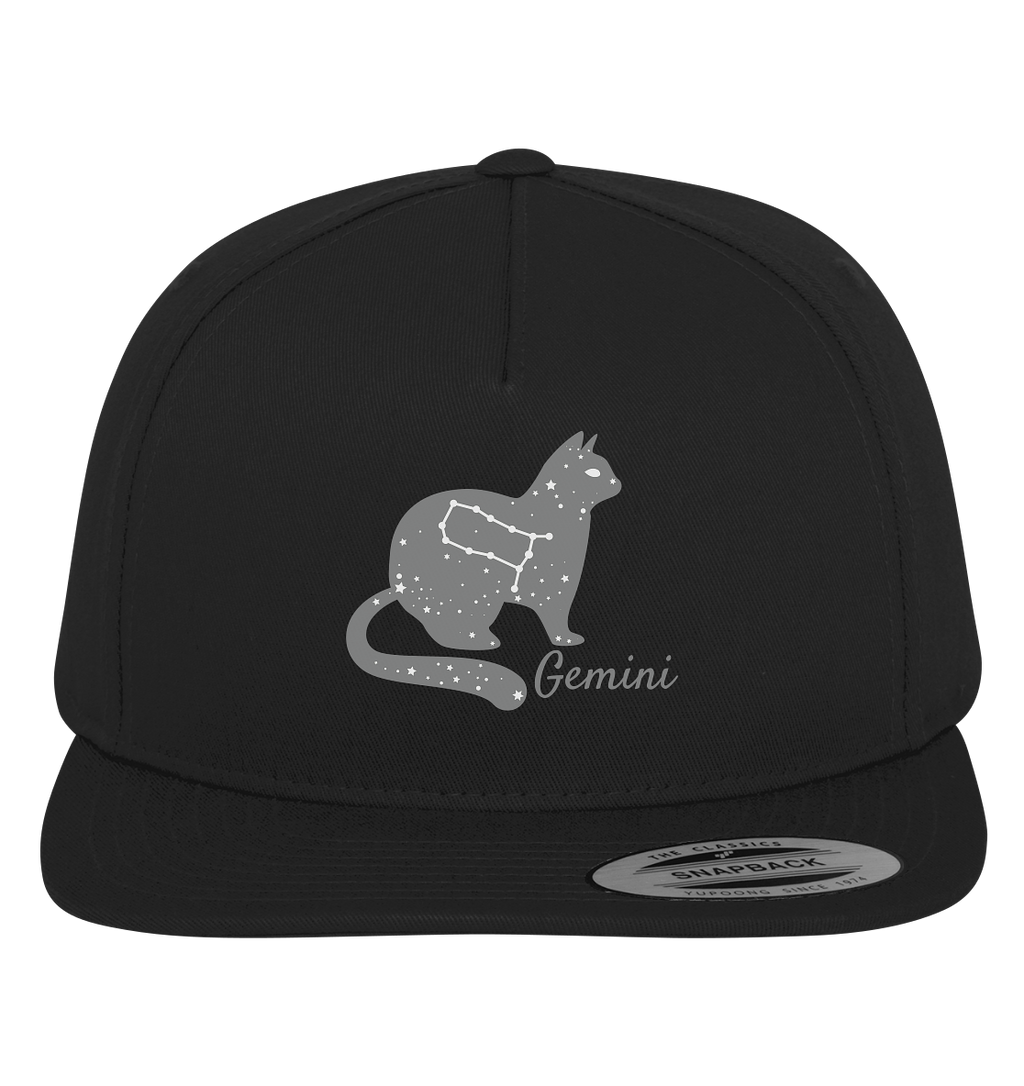 Sternzeichen Katze Zwilling - personalisierbar - Premium Snapback