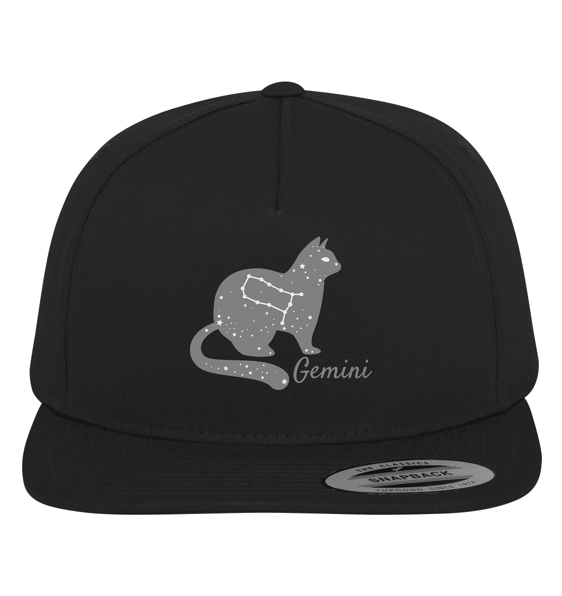 Sternzeichen Katze Zwilling - personalisierbar - Premium Snapback