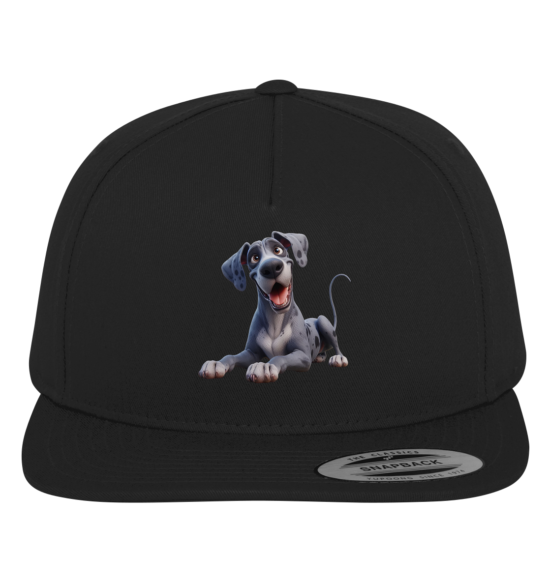 Dänische Dogge - personalisierbar - Premium Snapback