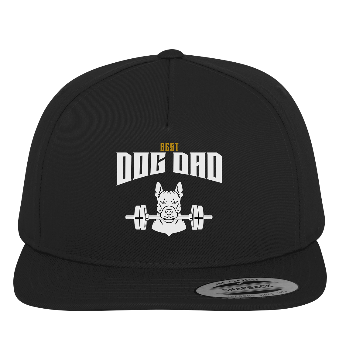 Best Dog Dad - Personalisierbar - Premium Snapback