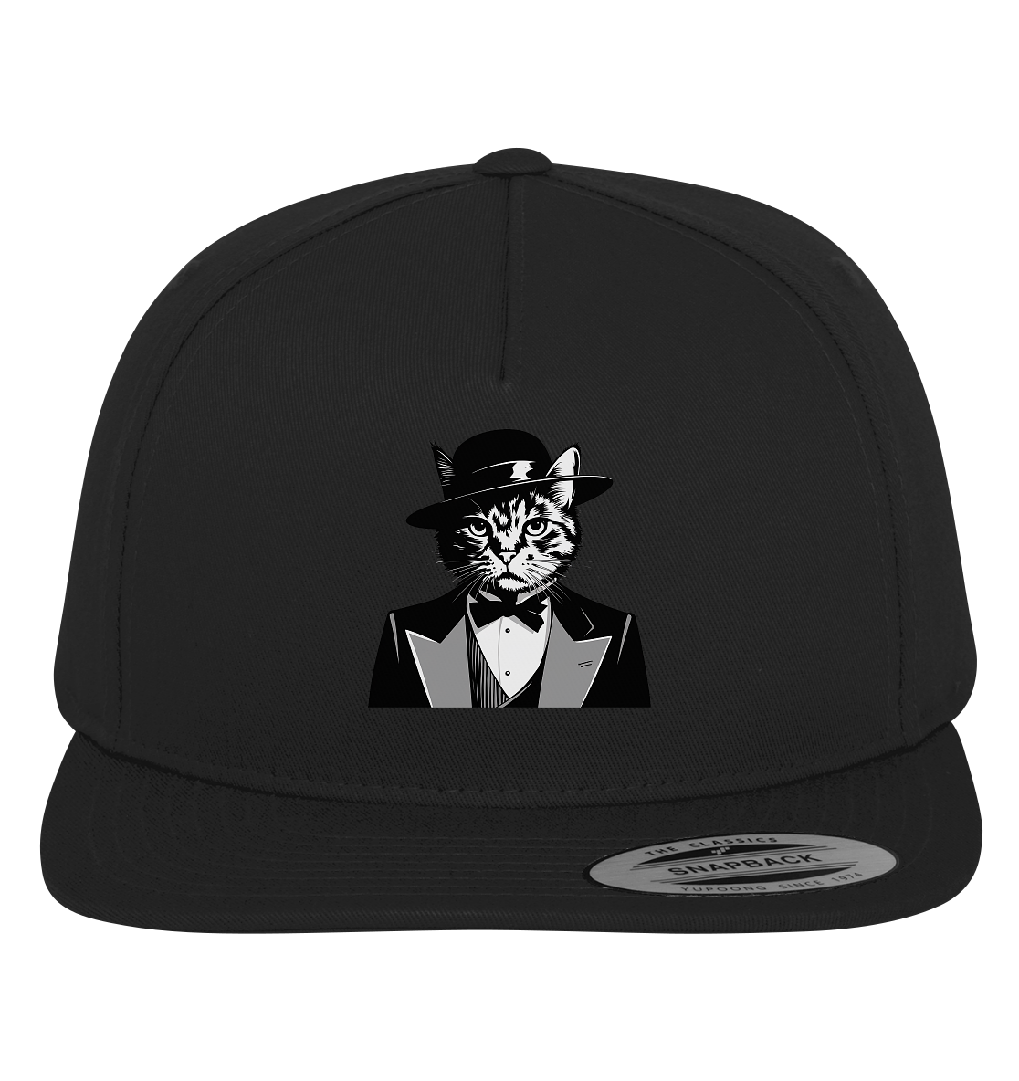 Godfather Katze Mafia - personalisierbar  - Premium Snapback