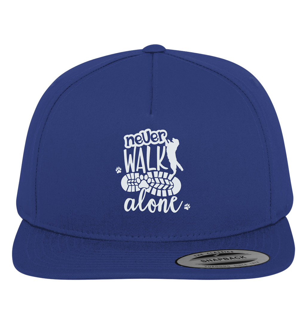 Hundefreunde You never walk alone - personalisierbar - Premium Snapback