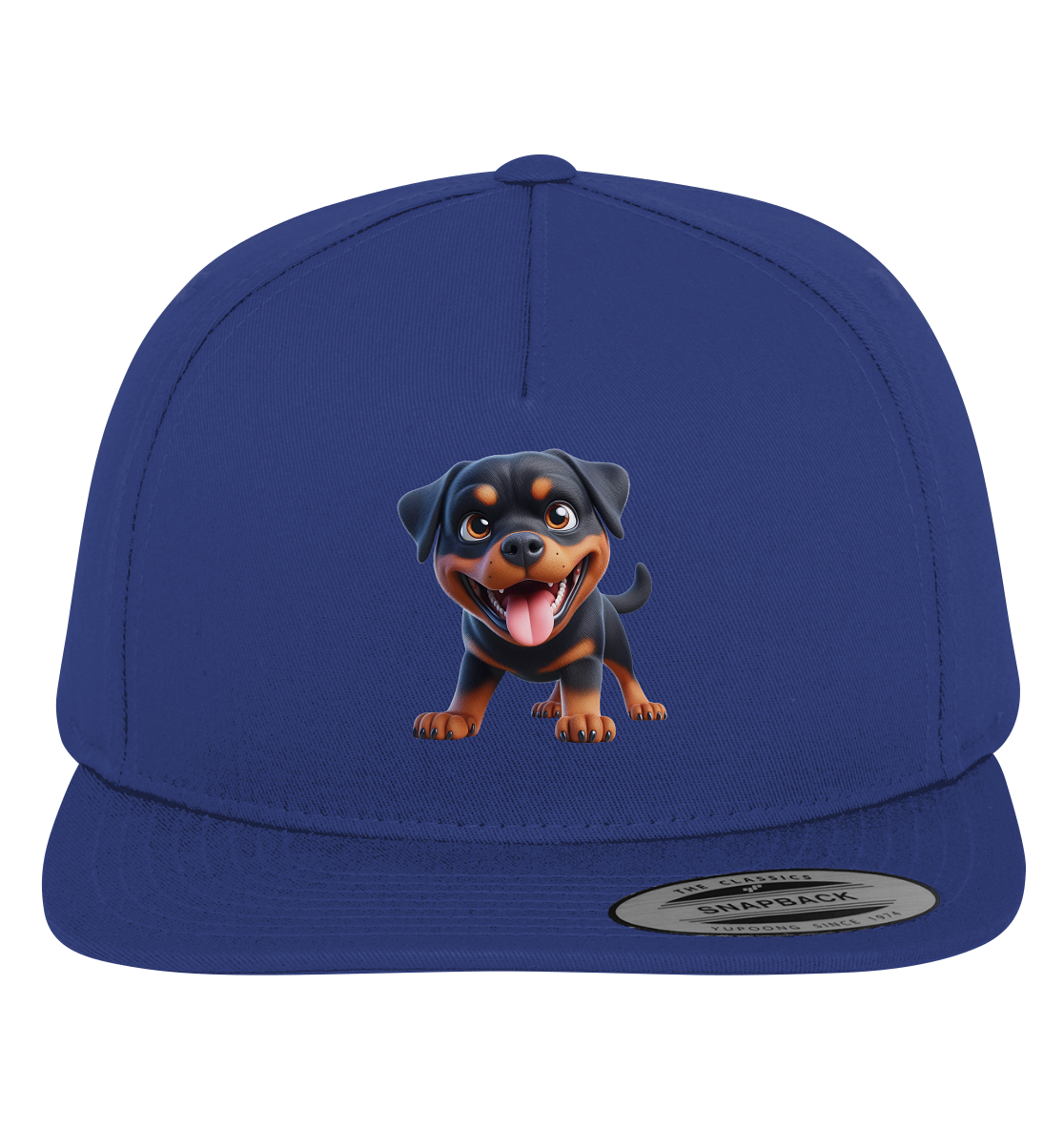 Rottweiler Cartoon Hund - personalisierbar - Premium Snapback