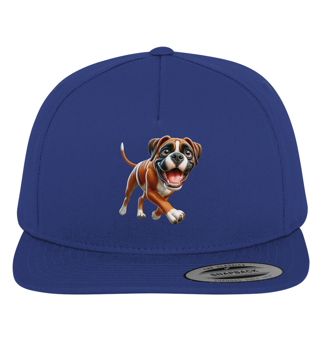 Boxer Cartoon Hund personalisierbar - Premium Snapback