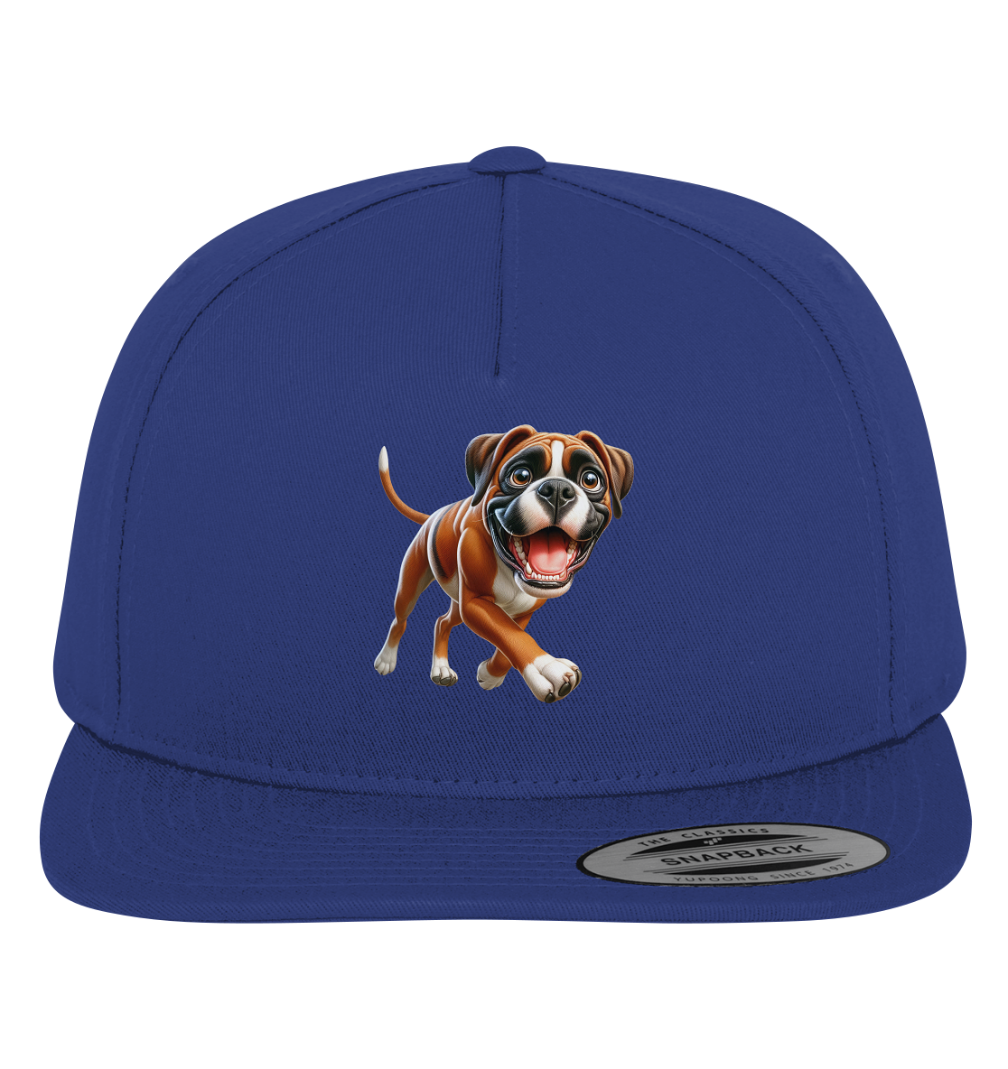 Boxer Cartoon Hund personalisierbar - Premium Snapback