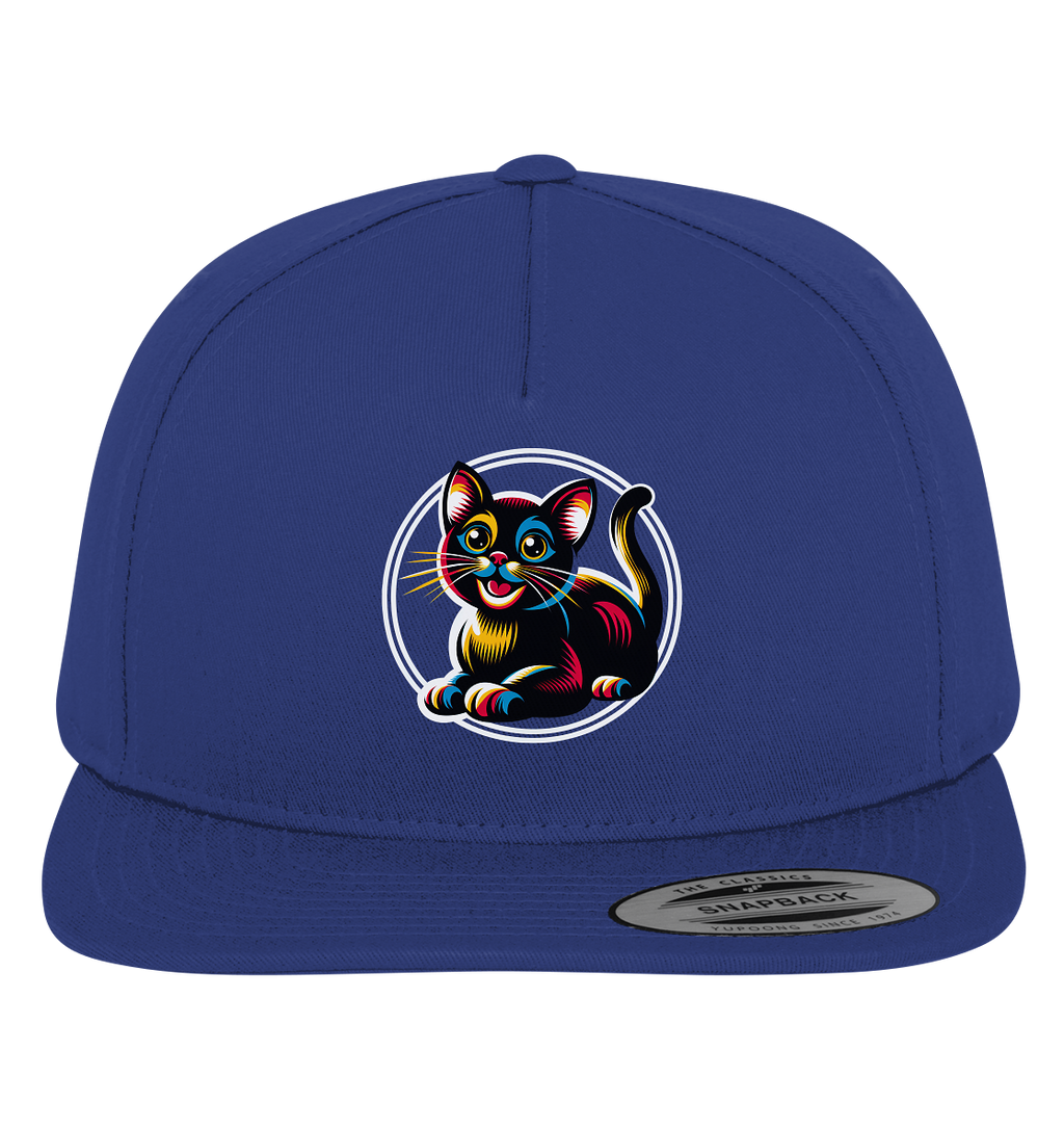 Kätzchen Pop Art - personalisierbar - Premium Snapback