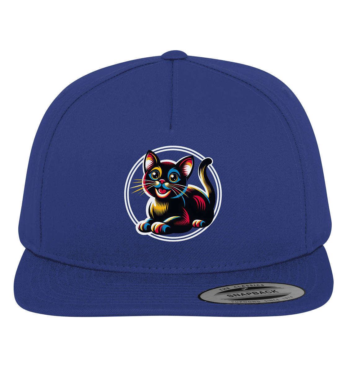 Kätzchen Pop Art - personalisierbar - Premium Snapback