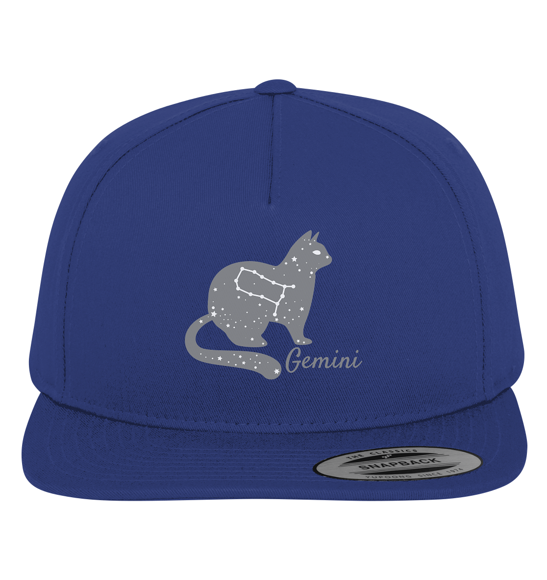 Sternzeichen Katze Zwilling - personalisierbar - Premium Snapback