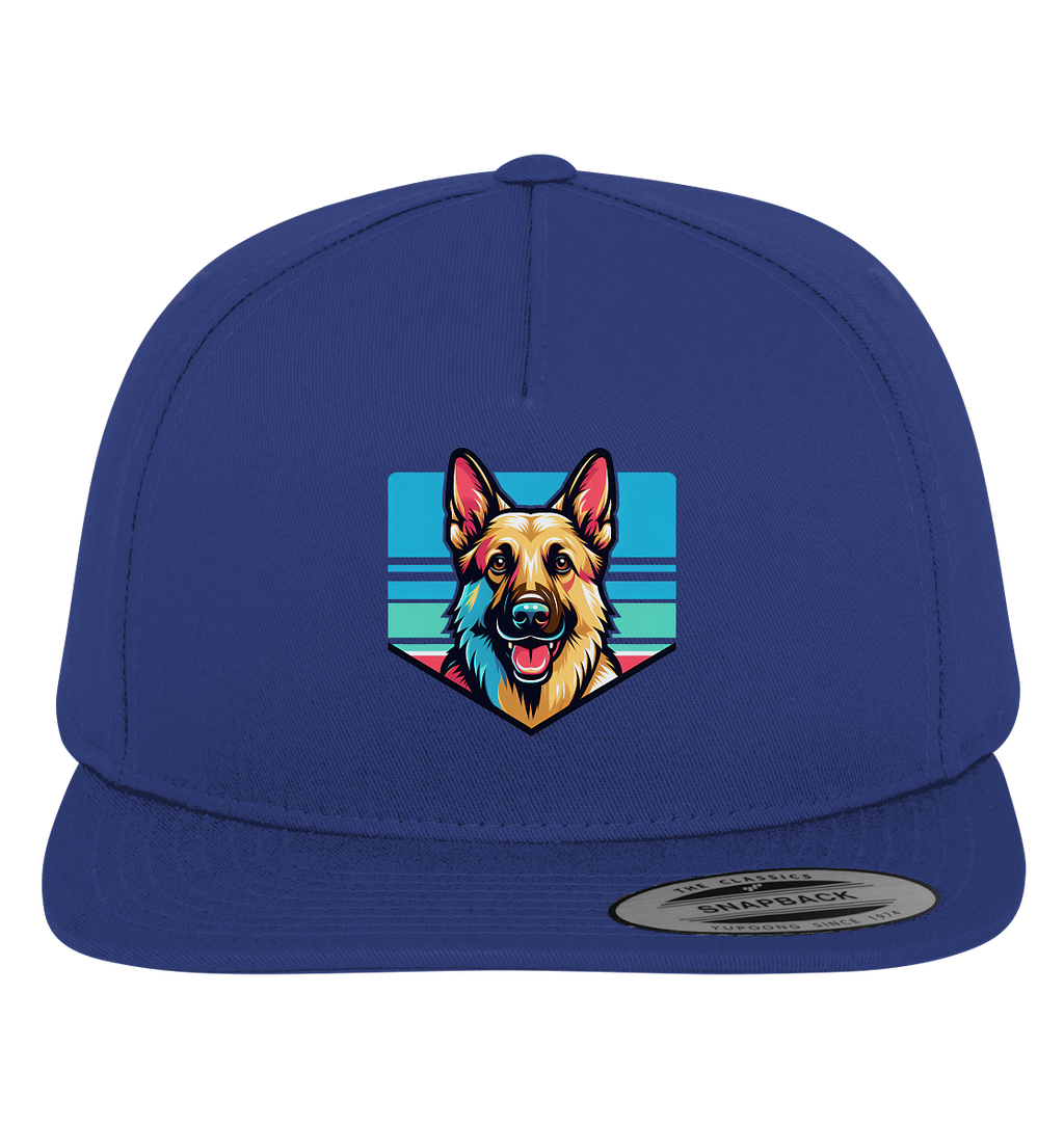 Schäferhund Pop Art - personalisierbar - Premium Snapback