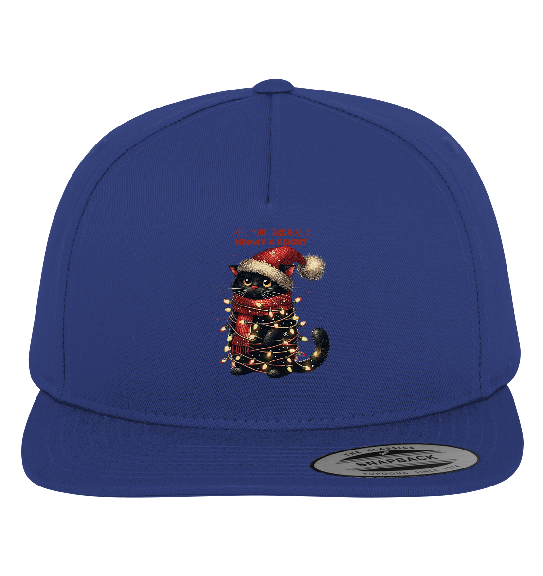 Weihnachts Katze Christmas is Moewy - Premium Snapback