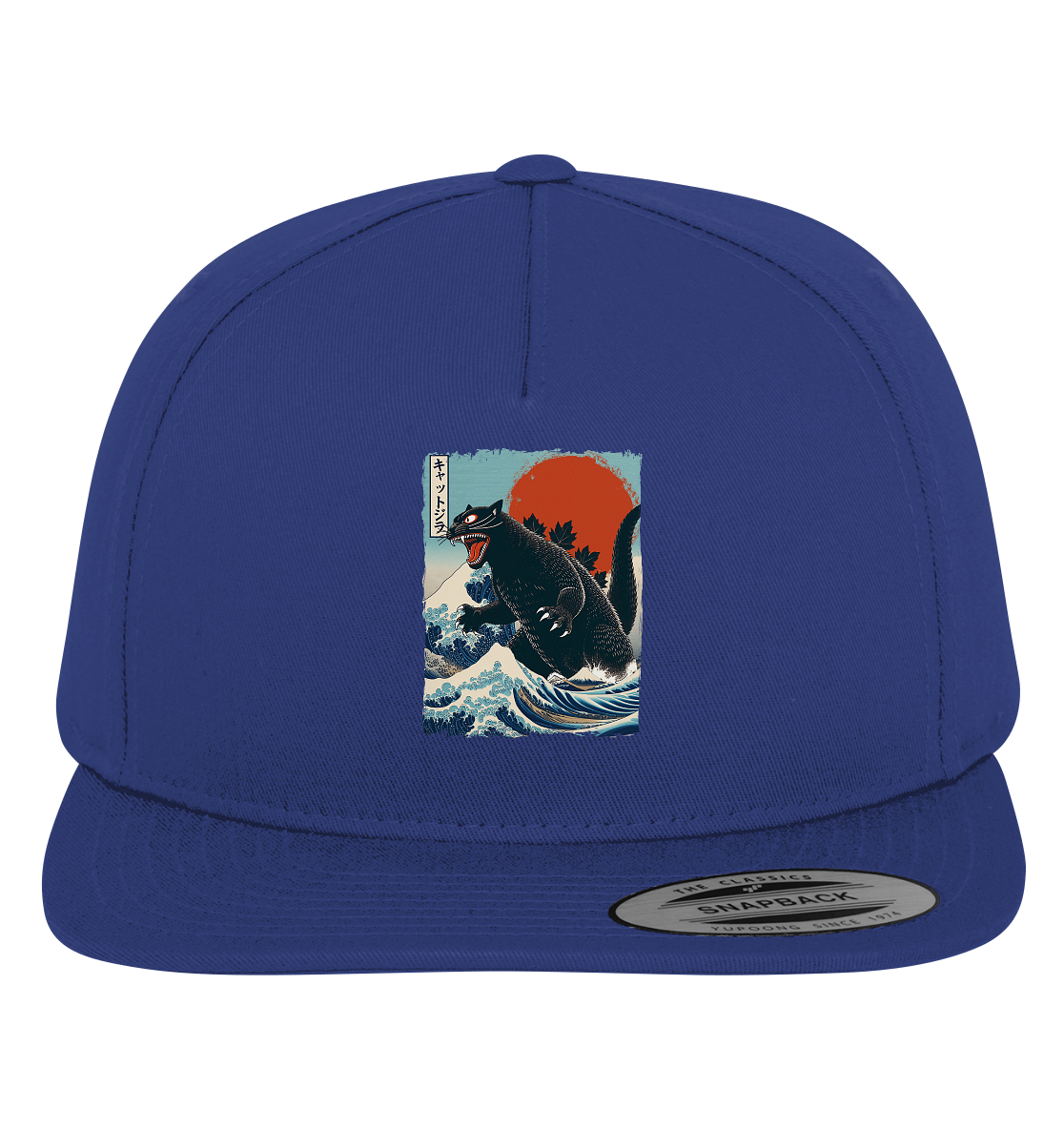 Cat - Zilla , Comic Style - Premium Snapback