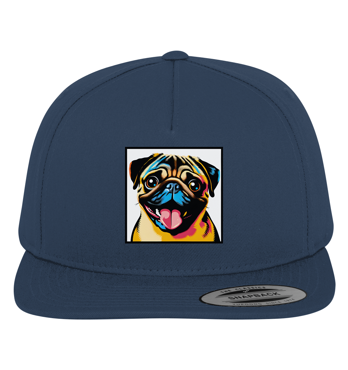 Mops Pop Art - Premium Snapback