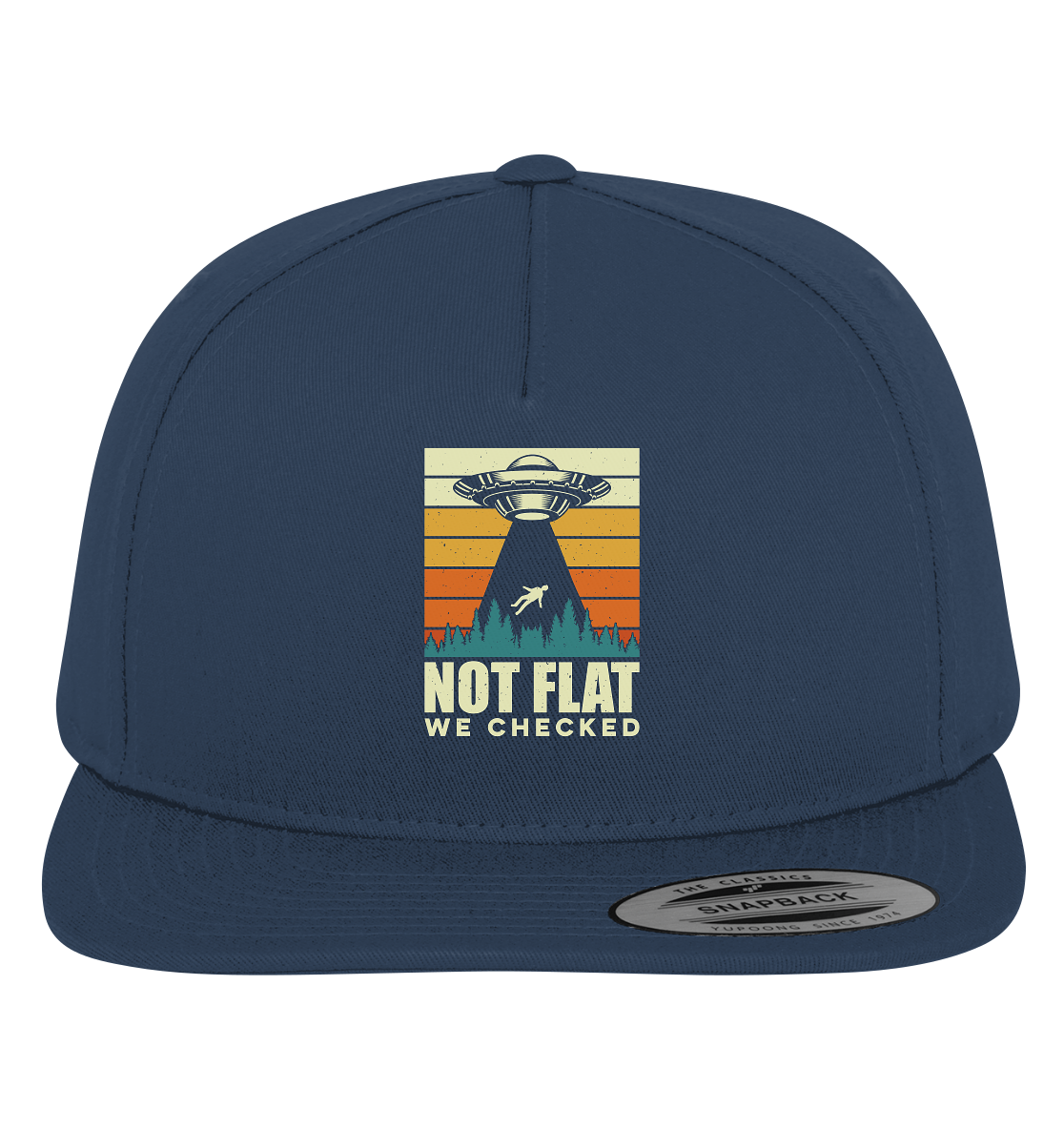 Erde - Not Flat we checked  - Premium Snapback