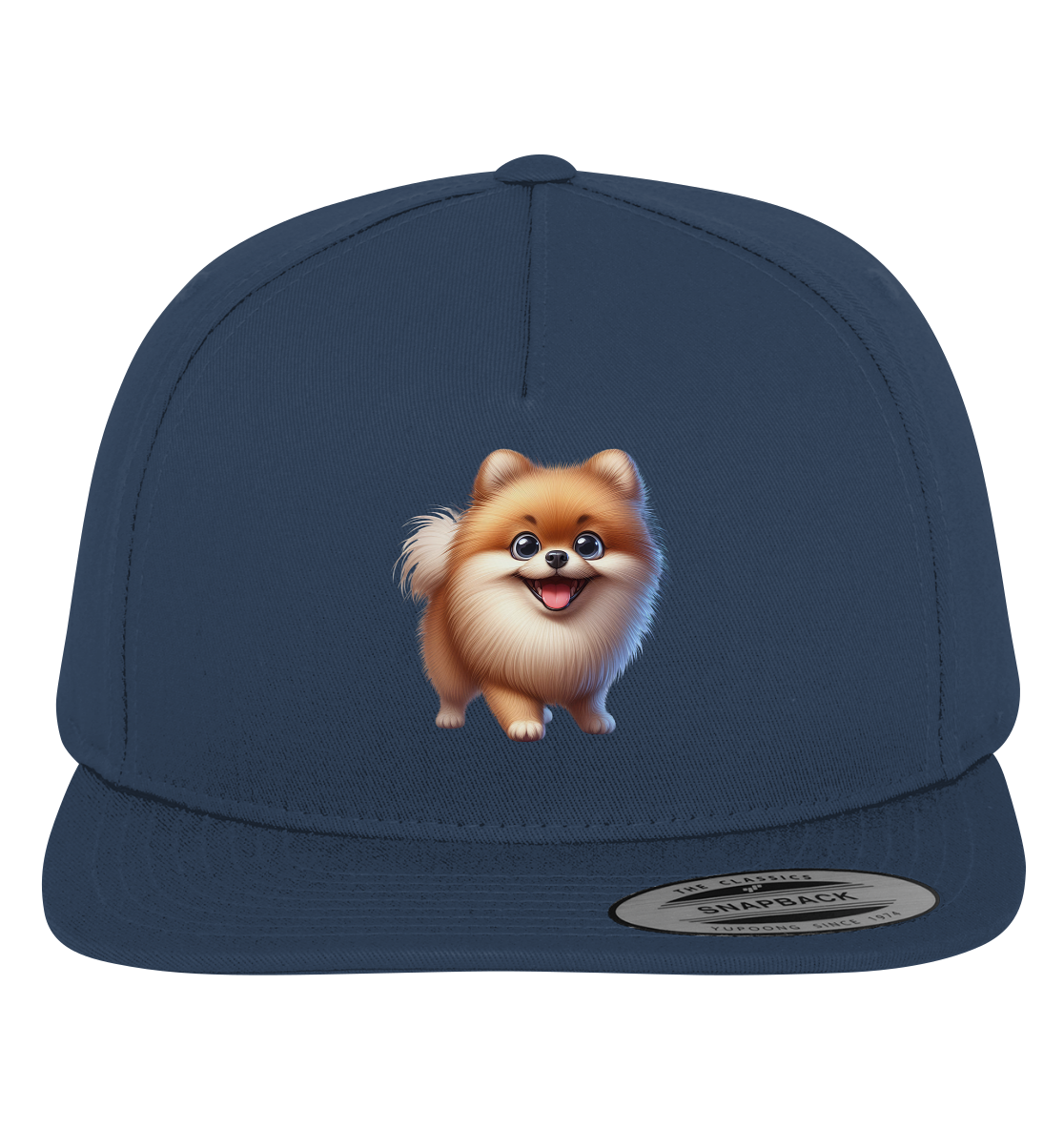 Pomeranien Cartoon - personalisierbar - Premium Snapback