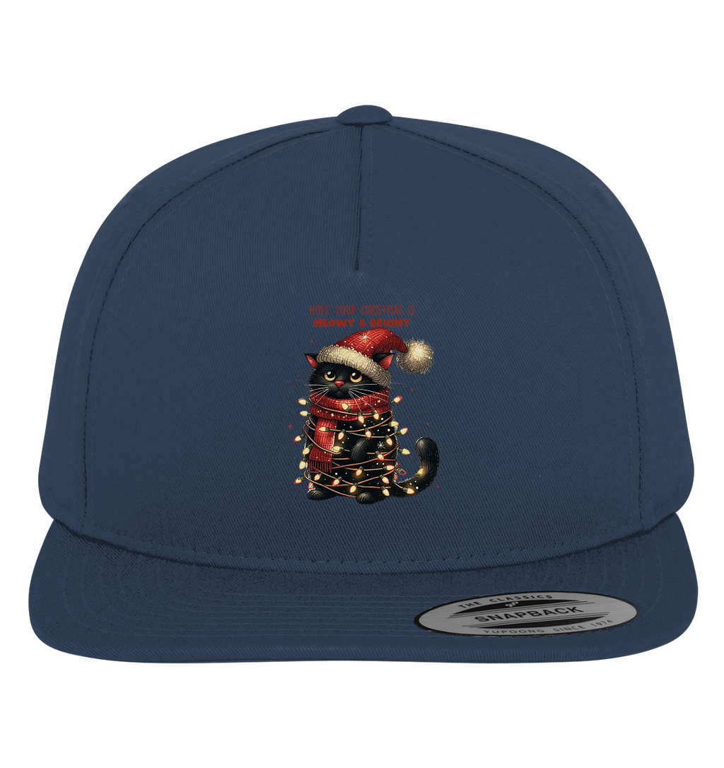 Weihnachts Katze Christmas is Moewy - Premium Snapback