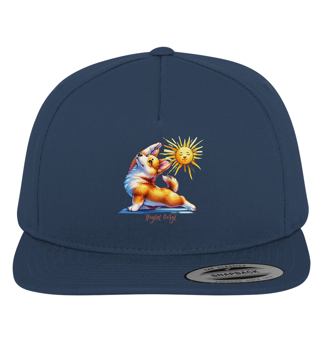 Yoga Corgi Hund yogini Gorgi - personalisierbar - Premium Snapback