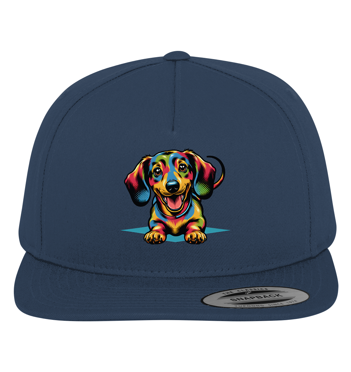 Happy Dackel Pop Art - Premium Snapback