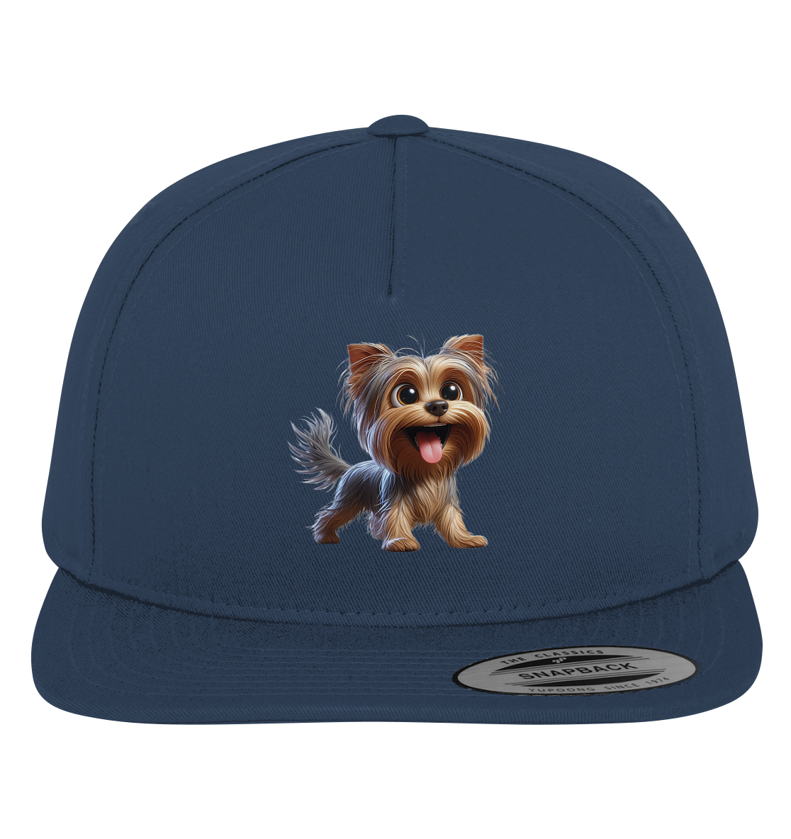 Yorkshire Terrier Cartoon - personalisierbar - Premium Snapback