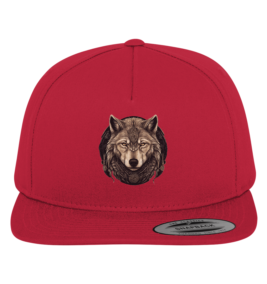 Wolf Fenris Viking Art - Premium Snapback