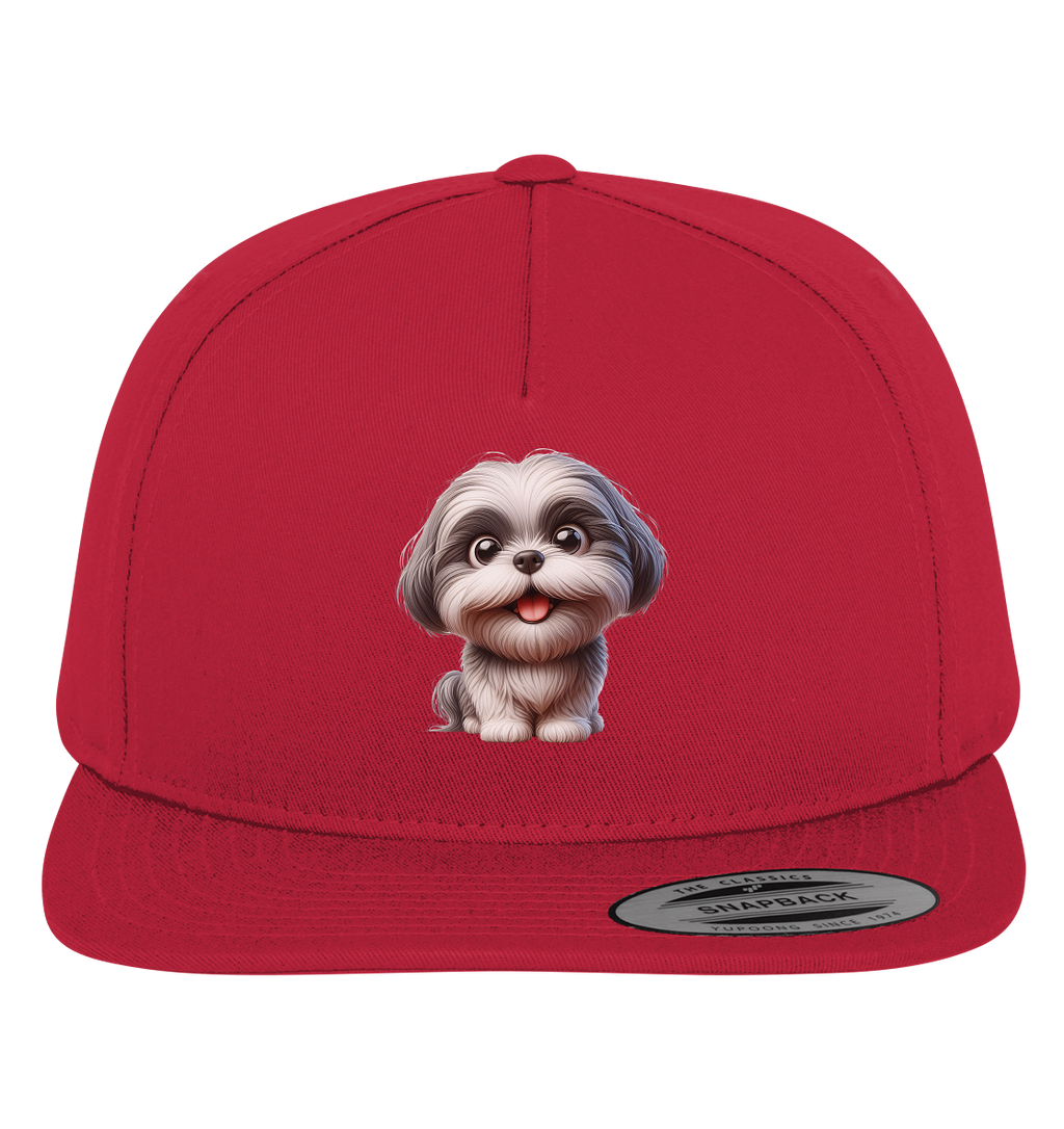 Shih Tzu Cartoon Dog - personalisierbar - Premium Snapback