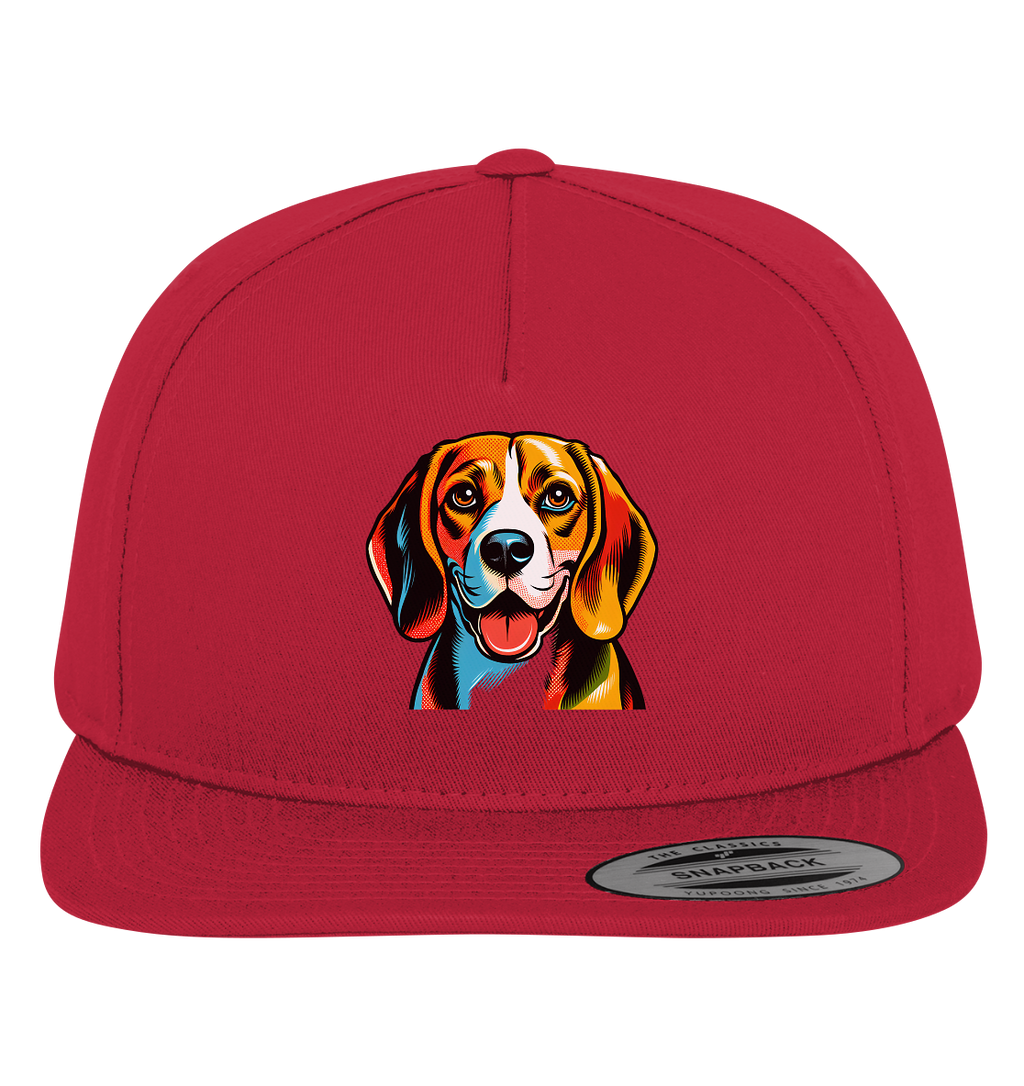 Beagle Pop Art - Personalisierbar - Premium Snapback