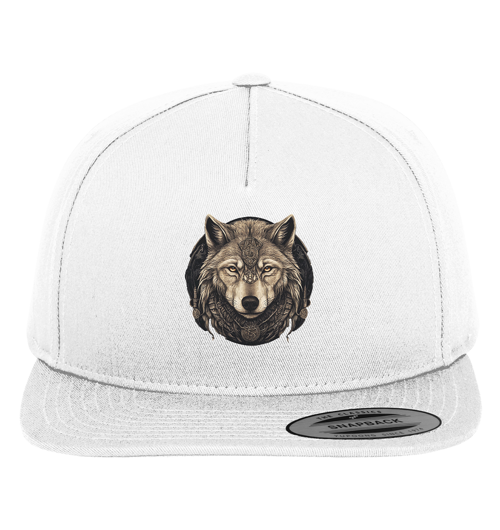 Wolf Fenris Viking Art - Premium Snapback