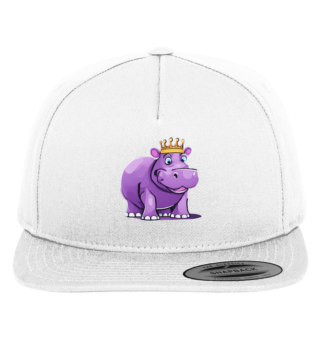 Hippo Queen Cute - personalisierbar - Premium Snapback