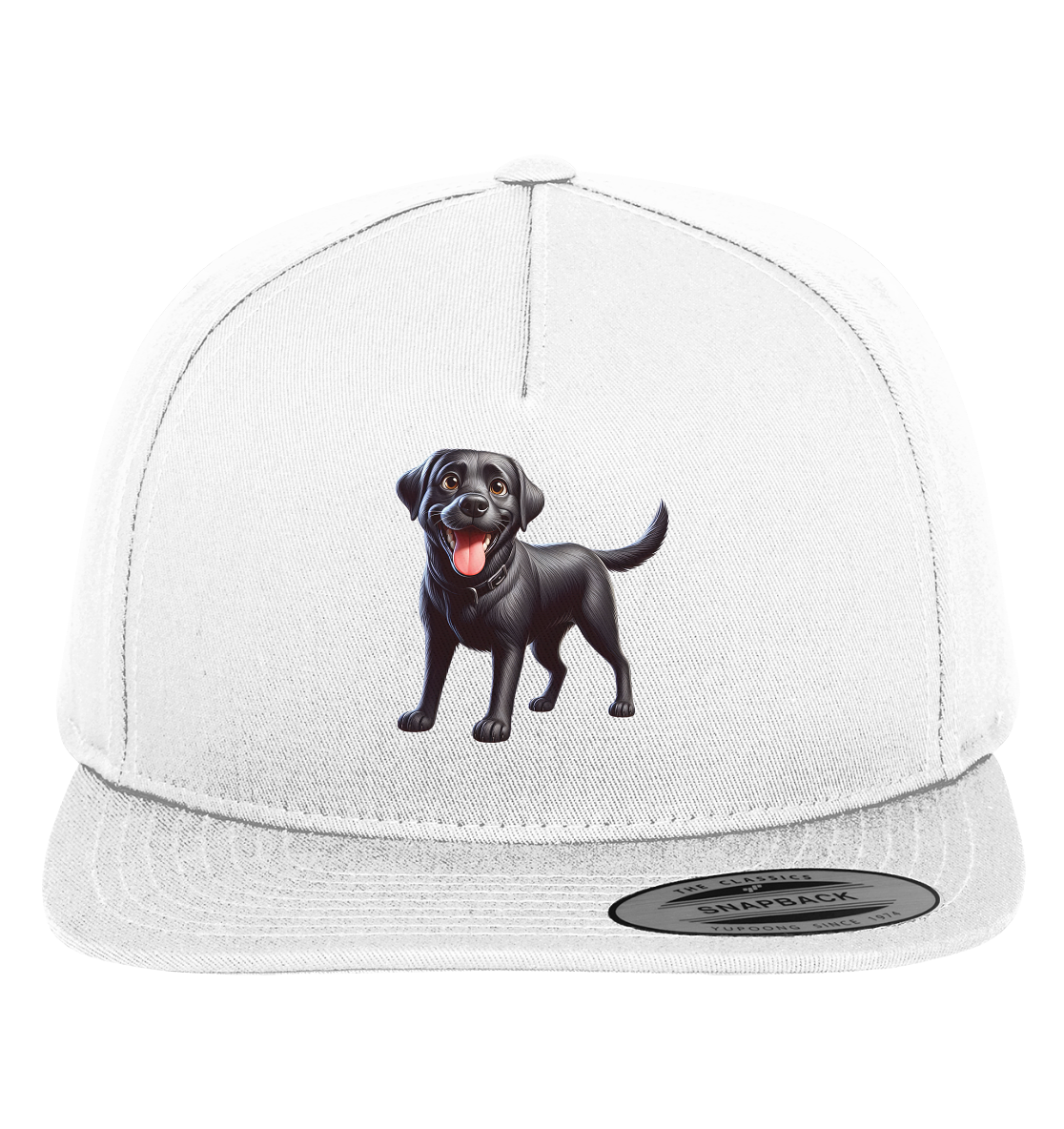 Cartoon Labrador Retreiver - personalisierbar - Premium Snapback