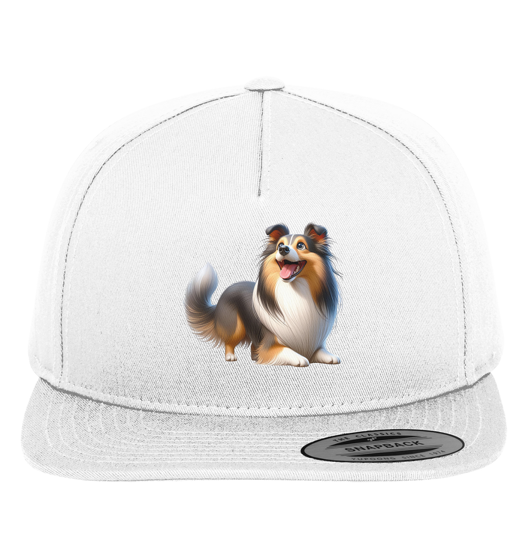 Shetland Sheepdog cartoon personalisierbar - Premium Snapback