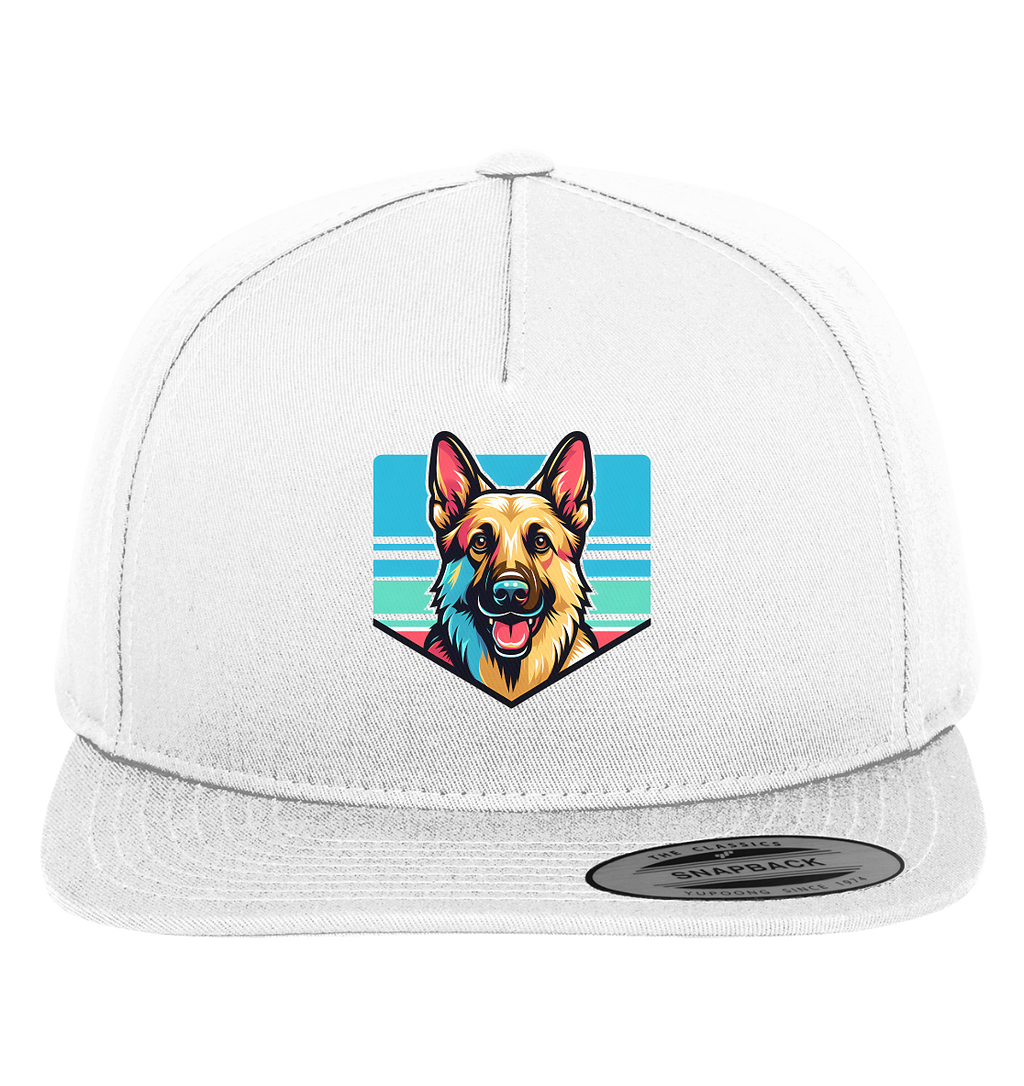 Schäferhund Pop Art - personalisierbar - Premium Snapback