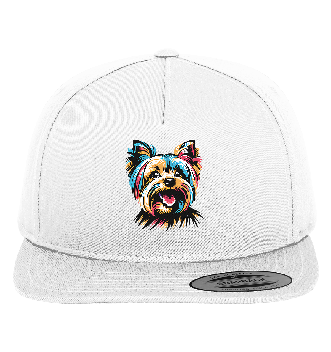 Yorkshire Terrier Pop Art - personalisierbar - Premium Snapback