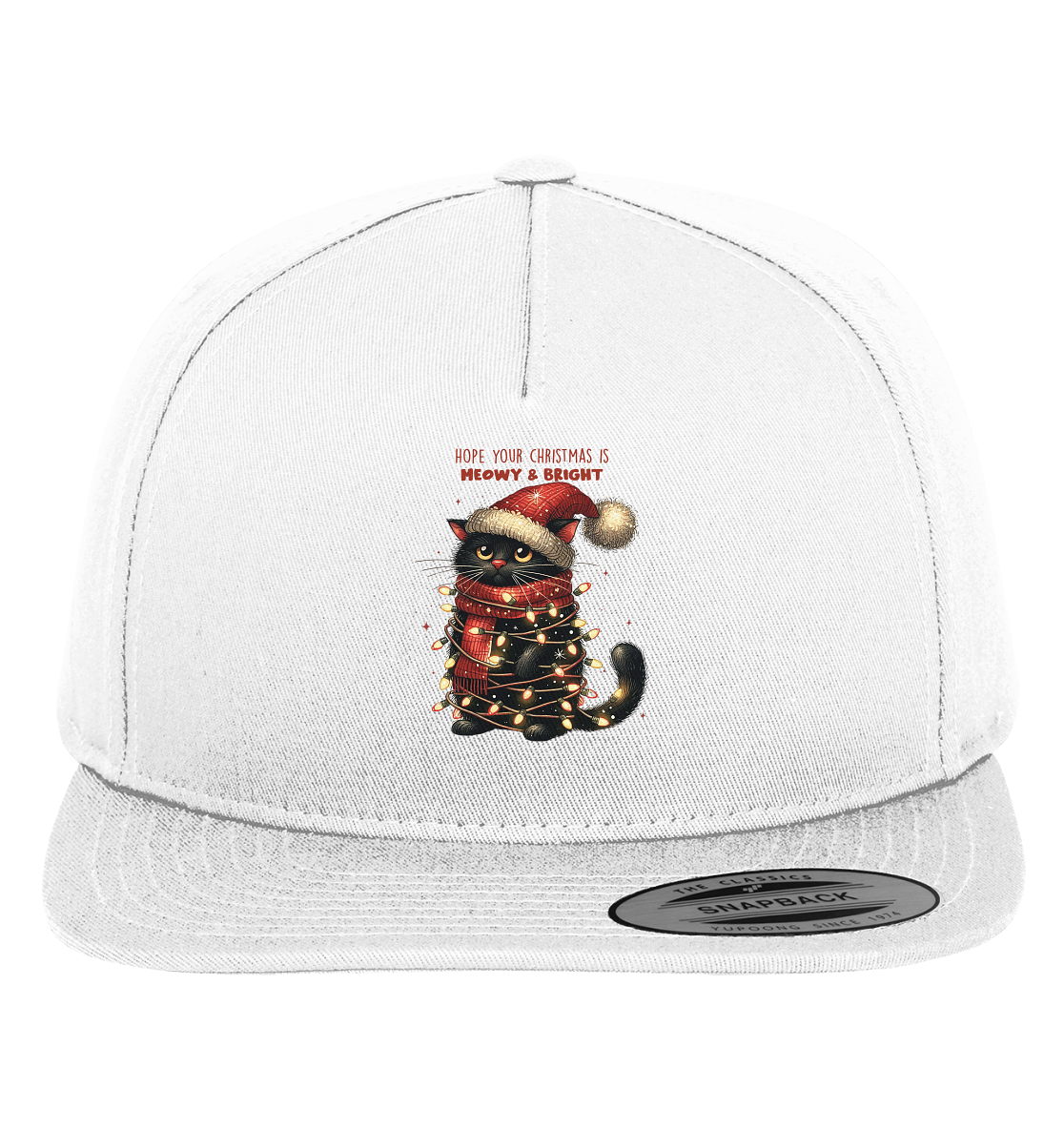 Weihnachts Katze Christmas is Moewy - Premium Snapback