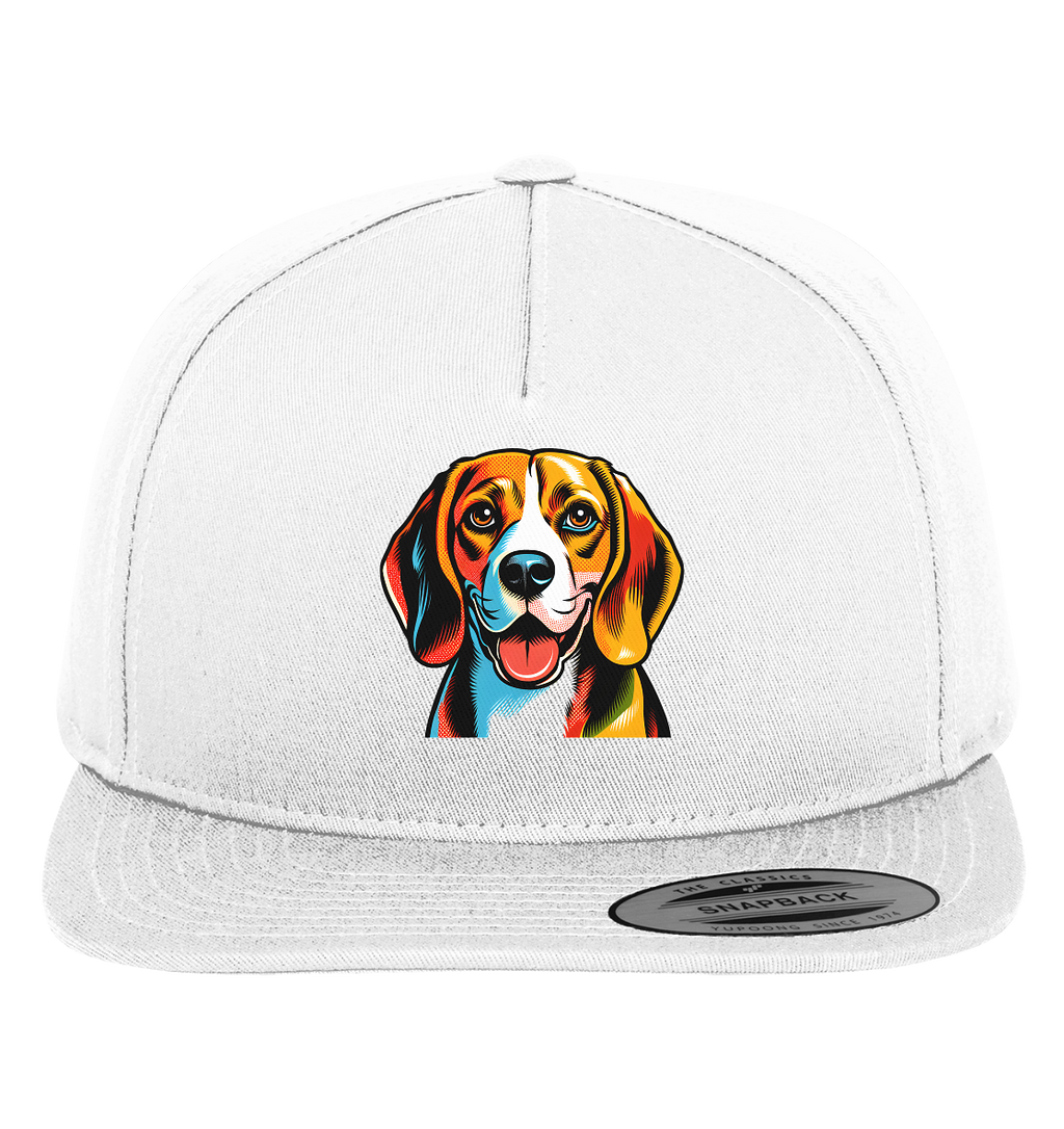 Beagle Pop Art - Personalisierbar - Premium Snapback