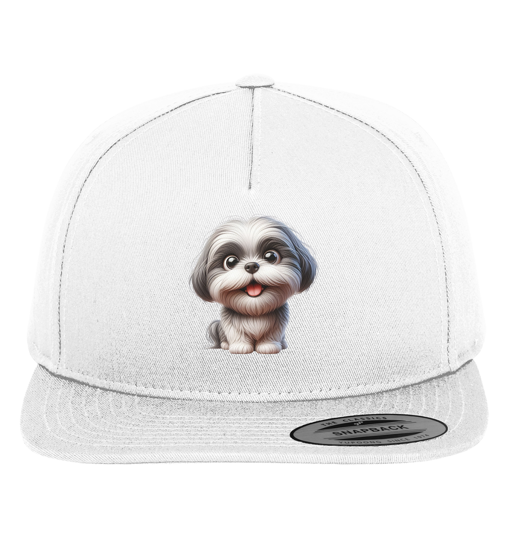 Shih Tzu Cartoon Dog - personalisierbar - Premium Snapback