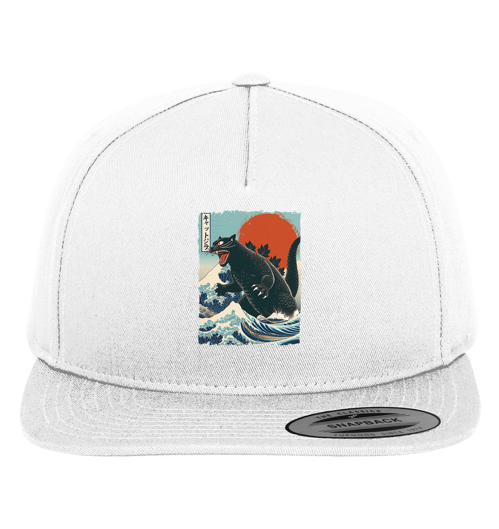 Cat - Zilla , Comic Style - Premium Snapback